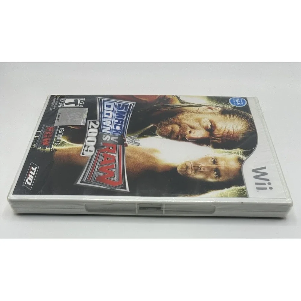 New Sealed WWE Smackdown Vs. Raw 2009 for Nintendo Wii Complete